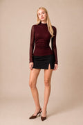 Mermaid Net Long Sleeve Top